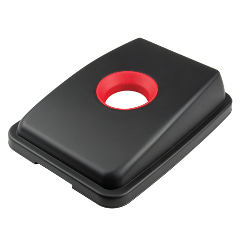 Waste Classification - Lid, Open Lid, Plastic, Fits Container Size: 17-1/4" x 12-1/2" M & M Nord Ouest Inc