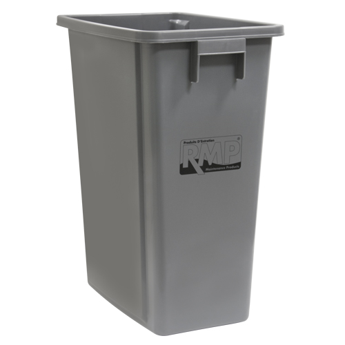 Recycling & Garbage Bin, Plastic, 16 US gal. M & M Nord Ouest Inc