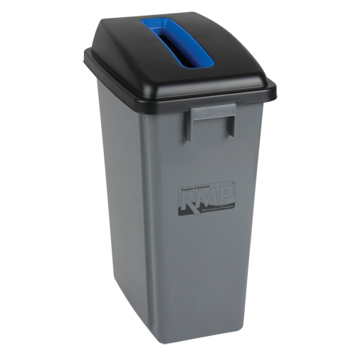 Waste Classification - Lid, Open Lid, Plastic, Fits Container Size: 17-1/4" x 12-1/2" M & M Nord Ouest Inc