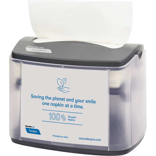Pro Tandem Tabletop Napkin Dispenser M & M Nord Ouest Inc
