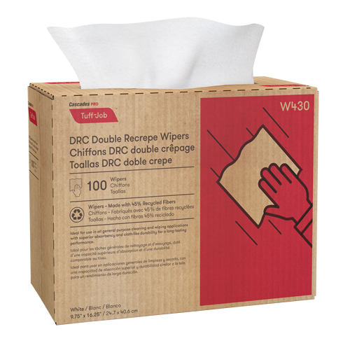 Chiffons Pro Tuff-Job, Tout usage, 9-3/4" lo x 16-1/2" la M & M Nord Ouest Inc