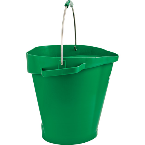 5692 Series Bucket, Green, 3 US gal. M & M Nord Ouest Inc