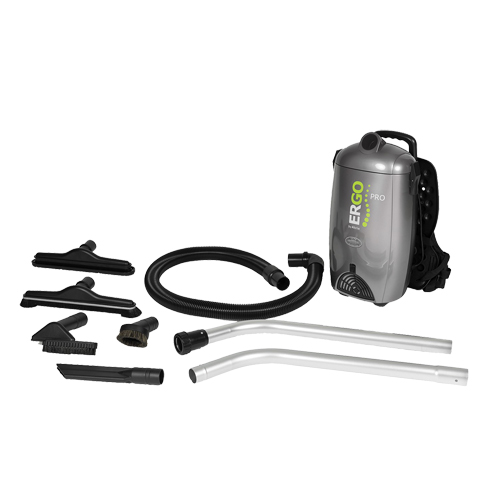 Ergo Pro Backpack Vacuum, 2 US Gal. (7.6 Litres) M & M Nord Ouest Inc