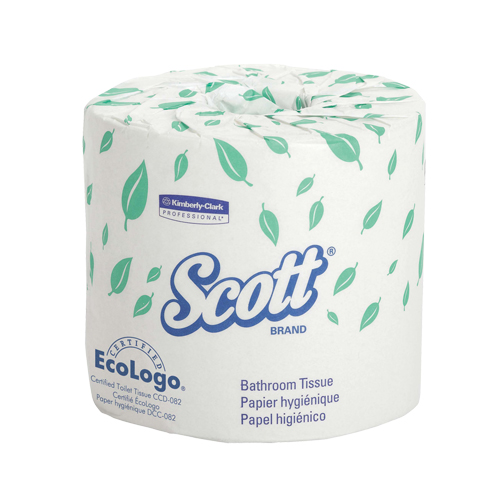 Papier hygi&eacute;nique Scott, 1 Pli, 550 Feuilles/Rouleu, Longueur 403', Blanc M & M Nord Ouest Inc