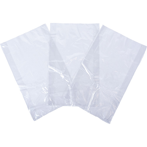 Sacs en poly, Dessus ouvert, 8" x 3-1/2", 1 mil M & M Nord Ouest Inc
