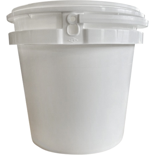 Pail with Lid, Plastic, 2.3 gal. M & M Nord Ouest Inc
