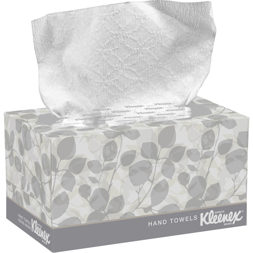 Kleenex&reg; Hand Towels in a POP-UP* Box, 1 Ply, 10-1/2" L x 9" W, 120 /Pack M & M Nord Ouest Inc