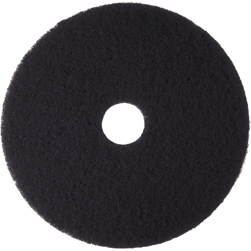 High Productivity Floor Pad, 16", Stripping, Black M & M Nord Ouest Inc