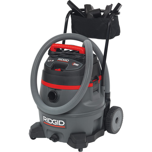 NXT Industrial Vacuum with Cart, Wet-Dry, 6 HP, 14 US Gal. (53 Litres) M & M Nord Ouest Inc