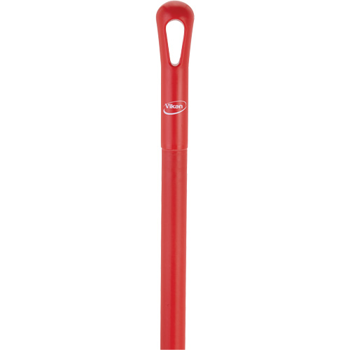 Manche ultra hygi&eacute;nique, Balai/Grattoir/Raclette, Rouge, Ergonomique, 59" lo M & M Nord Ouest Inc