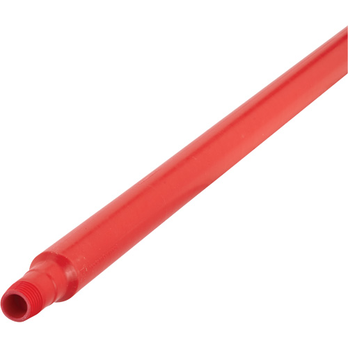 Manche ultra hygi&eacute;nique, Balai/Grattoir/Raclette, Rouge, Ergonomique, 59" lo M & M Nord Ouest Inc