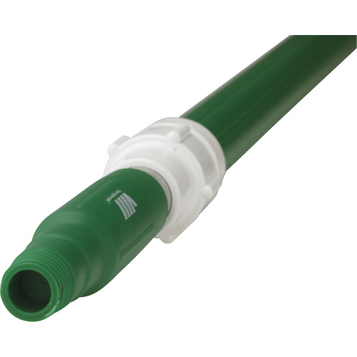 Manche de brosse pour plateforme, Brosse/Support &agrave; tampon, Vert, T&eacute;lescopique, 62"-113" lo M & M Nord Ouest Inc