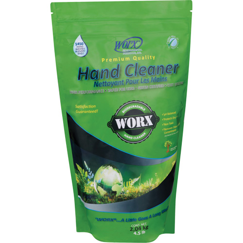 Biodegradable Hand Cleaner, Powder, 4.5 lbs., Packet, Unscented M & M Nord Ouest Inc
