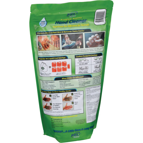Biodegradable Hand Cleaner, Powder, 4.5 lbs., Packet, Unscented M & M Nord Ouest Inc