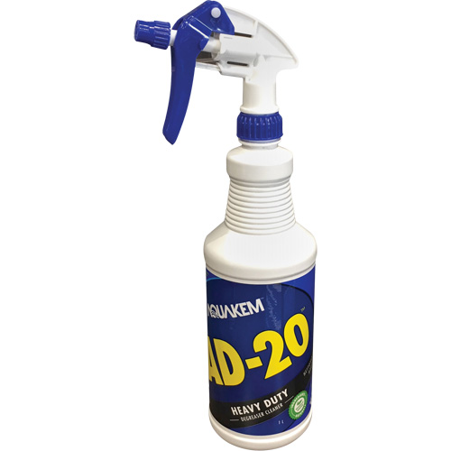 Nettoyant & d&eacute;graissant industriel AD-20, Bouteille &agrave; g&acirc;chette M & M Nord Ouest Inc