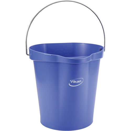Seau pour l'hygi&egrave;ne des aliments, Mauve, 3 gal. US M & M Nord Ouest Inc