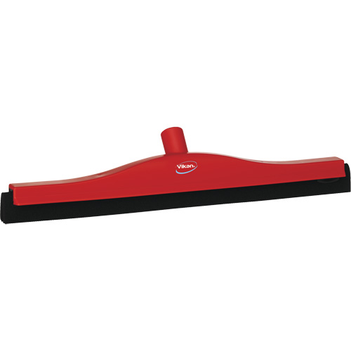 Raclette &agrave; t&ecirc;te fixe pour l'hygi&egrave;ne alimentaire, 20", Rouge M & M Nord Ouest Inc