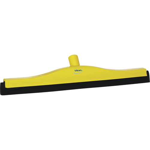 Raclette &agrave; t&ecirc;te fixe pour l'hygi&egrave;ne alimentaire, 20", Jaune M & M Nord Ouest Inc