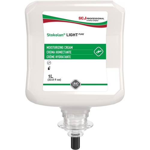 Stokolan&reg; Light Pure Cream, Plastic Cartridge, 1 L M & M Nord Ouest Inc