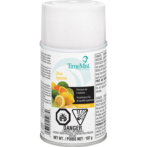 TimeMist&reg; Industrial Strength Air Freshener, Citrus, Aerosol Can/Cartridge M & M Nord Ouest Inc