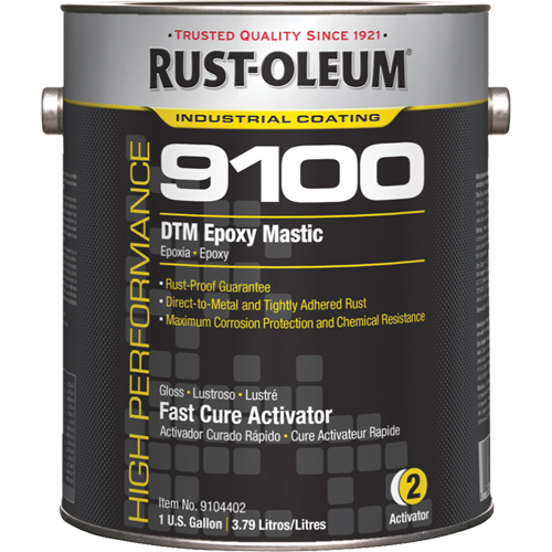 Activateur pour s&eacute;chage rapide pour mastic &eacute;poxy DTM du syst&egrave;me 9100, Gallon M & M Nord Ouest Inc