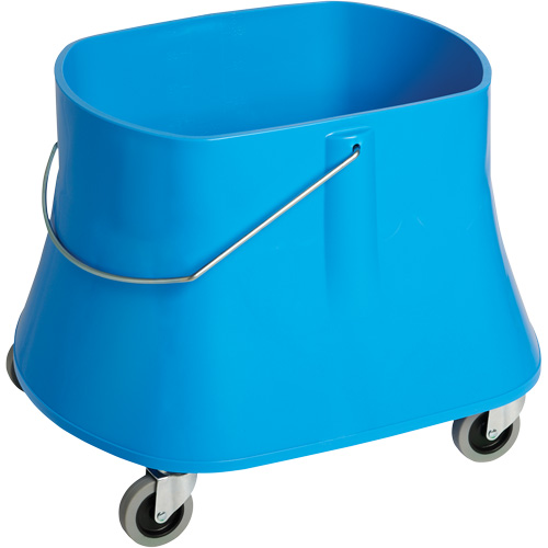 Seau pour vadrouille Champ, Capacit&eacute; de 10 gal. US (40 pintes), Bleu M & M Nord Ouest Inc