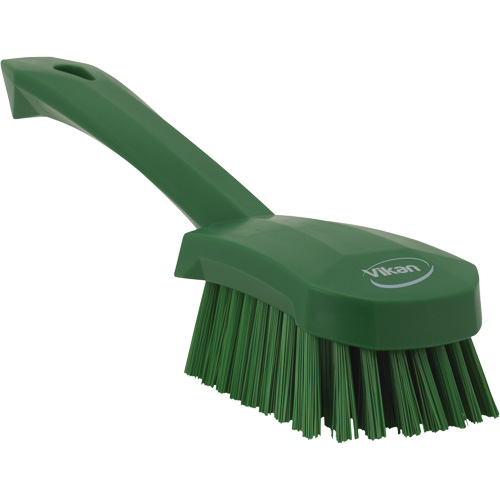 Short-Handled Churn Brush, Stiff Bristles, 10" Long, Green M & M Nord Ouest Inc