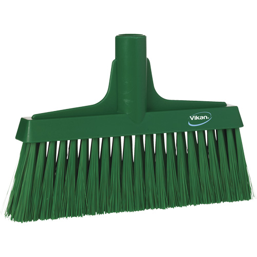 T&ecirc;te de balai droit, Crins Cors&eacute;/Fin, 10-1/4", Polyester, Vert M & M Nord Ouest Inc