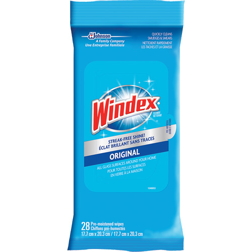 Windex&reg; Glass & Surface Wipes, Packets M & M Nord Ouest Inc