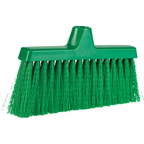 Balai oblique ColorCore, Crins Moyen, 10", Polypropyl&egrave;ne, Vert M & M Nord Ouest Inc