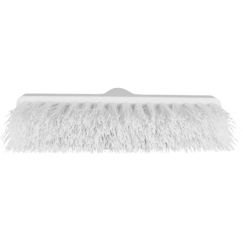 Balai oblique ColorCore, Crins Moyen, 10", Polypropyl&egrave;ne, Blanc M & M Nord Ouest Inc