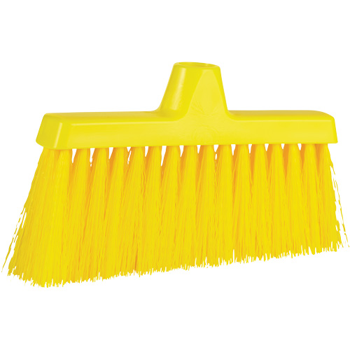 Balai oblique ColorCore, Crins Moyen, 10", Polypropyl&egrave;ne, Jaune M & M Nord Ouest Inc