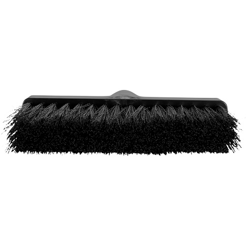 ColorCore Angle Head Broom, Medium Bristles, 10", Polypropylene, Black M & M Nord Ouest Inc