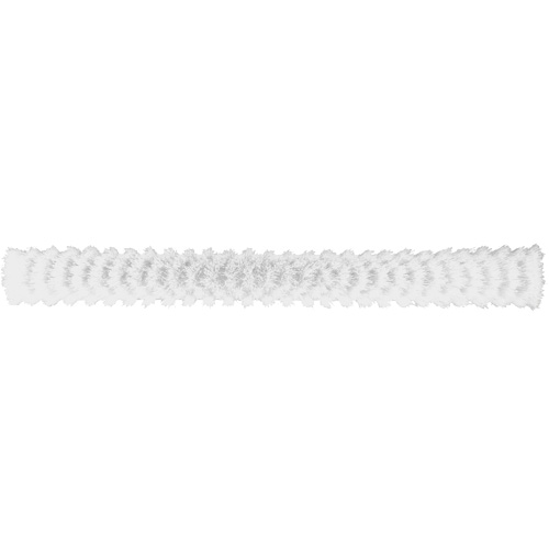 ColorCore Push Broom, Fine Bristles, 24", Polypropylene, White M & M Nord Ouest Inc