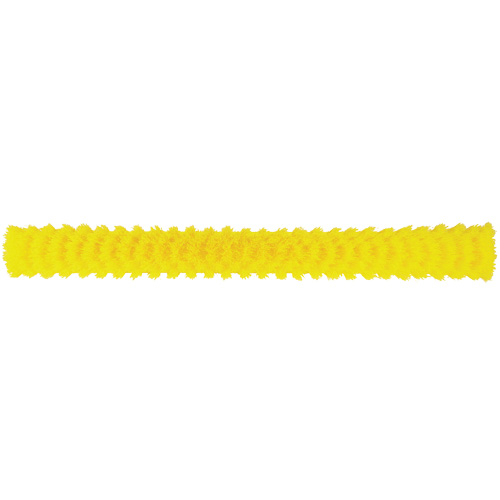 ColorCore Push Broom, Fine Bristles, 24", Polypropylene, Yellow M & M Nord Ouest Inc