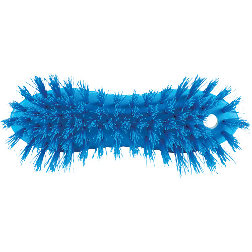 ColorCore Hand Brush, Stiff Bristles, 6" Long, Blue M & M Nord Ouest Inc