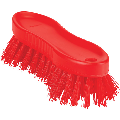 Brosse &agrave; main ColorCore, Soies Ferme, Longueur de 6", Rouge M & M Nord Ouest Inc