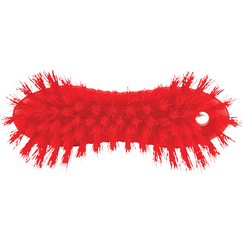 Brosse &agrave; main ColorCore, Soies Ferme, Longueur de 6", Rouge M & M Nord Ouest Inc