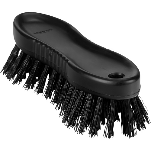 ColorCore Hand Brush, Stiff Bristles, 6" Long, Black M & M Nord Ouest Inc