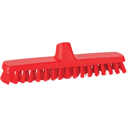 Brosse &agrave; r&eacute;curer ColorCore pour murs, Soies Ferme, Longueur de 12", Rouge M & M Nord Ouest Inc