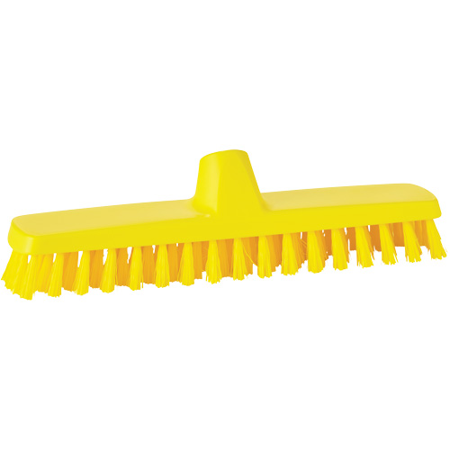 ColorCore Wall Brush, Stiff Bristles, 12" Long, Yellow M & M Nord Ouest Inc