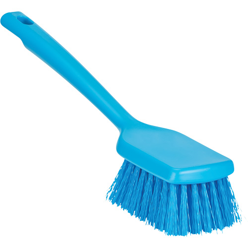 ColorCore Short Handle Brush, Stiff Bristles, 12" Long, Blue M & M Nord Ouest Inc