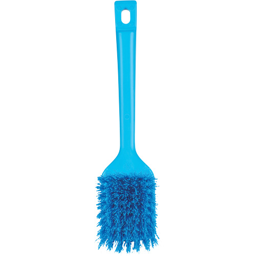 ColorCore Short Handle Brush, Stiff Bristles, 12" Long, Blue M & M Nord Ouest Inc