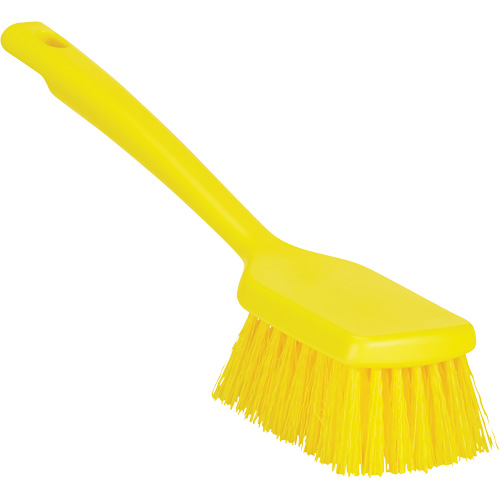 Brosse &agrave; manche court ColorCore, Soies Ferme, Longueur de 12", Jaune M & M Nord Ouest Inc