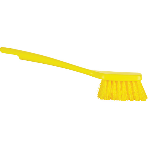 Brosse &agrave; manche court ColorCore, Soies Ferme, Longueur de 12", Jaune M & M Nord Ouest Inc