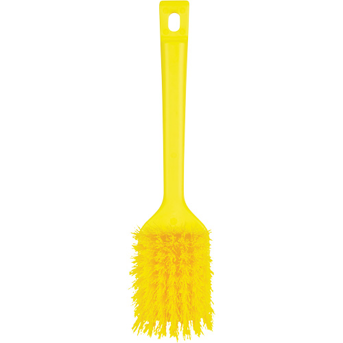 Brosse &agrave; manche court ColorCore, Soies Ferme, Longueur de 12", Jaune M & M Nord Ouest Inc
