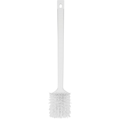 ColorCore Long Handle Brush, Stiff Bristles, 20" Long, White M & M Nord Ouest Inc