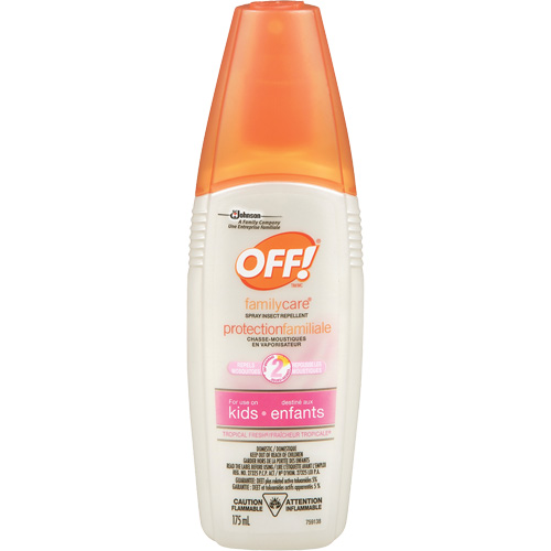 OFF! FamilyCare&reg; Tropical Fresh&reg; Insect Repellent, 5% DEET, Spray, 175 ml M & M Nord Ouest Inc