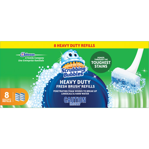 Scrubbing Bubbles&reg; Fresh Brush&reg; Toilet Brush Heavy-Duty Refills, Refill M & M Nord Ouest Inc