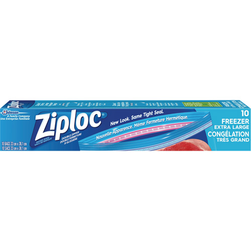 Ziploc&reg; Freezer Bags M & M Nord Ouest Inc